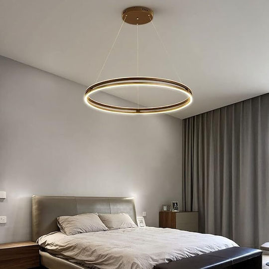 Lightplanet Deckenleuchte Gold LED mit Natürliches Weiß Licht