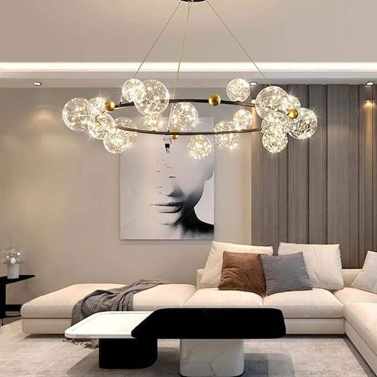 Lightplanet Deckenleuchte LED mit Warmes Weiß Licht 105x105cm