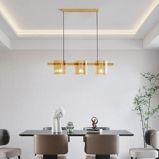 Lightplanet Κρεμαστό Φωτιστικό Χρυσό