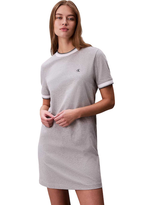Лятна Mini T-shirt Рокля Сива