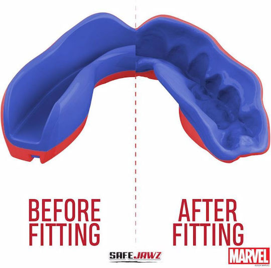 Safejawz Mouthguard Spider Man Extro Marvel Junior Red