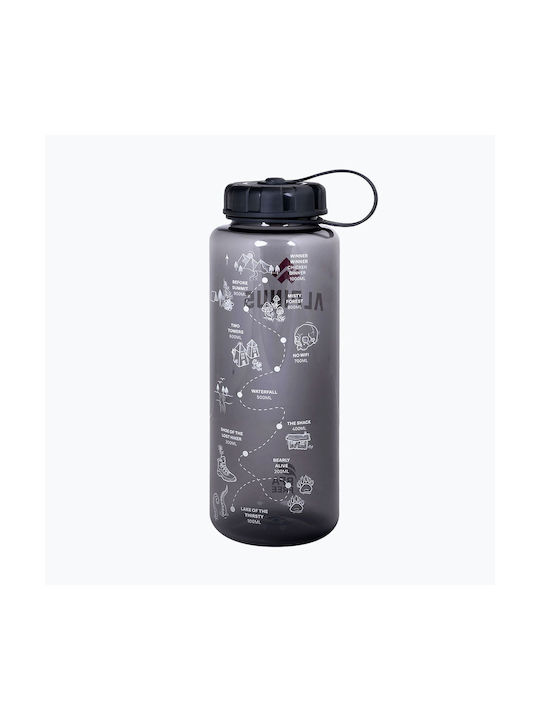 Alpinus Παγούρι 1000ml Μαύρο