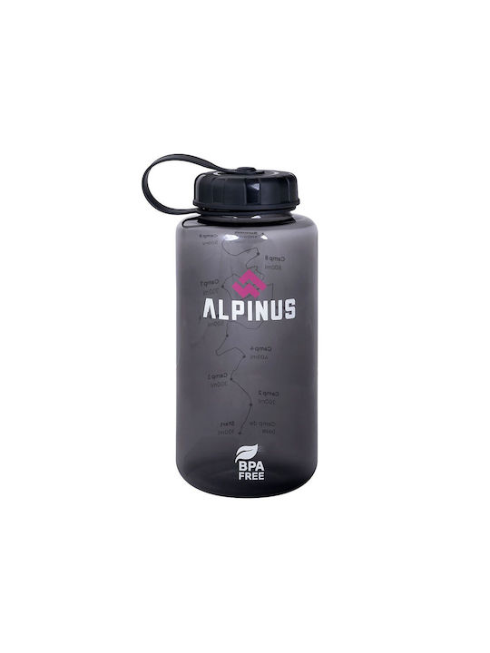Alpinus Παγούρι 1000ml Μαύρο