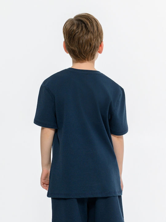 Kids T-shirt Navy Blue Ocean Ocean