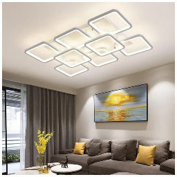 Lightplanet Plafonieră de Tavan Albă cu LED Integrat și Telecomandă