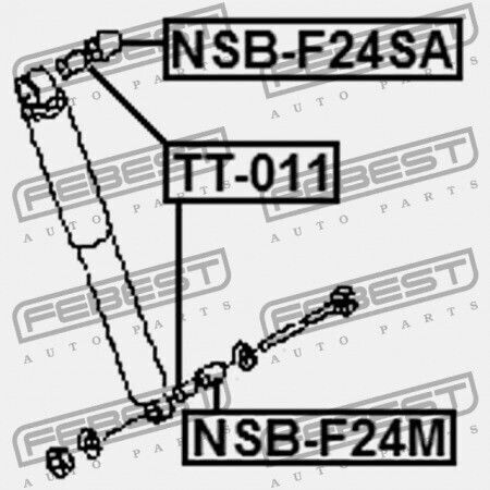 Kofferraum-Schock Nissan Cabstar F24m 2006.09 El 56212-md00b