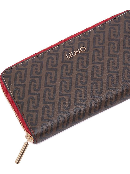 Large Women's Brown Wallet