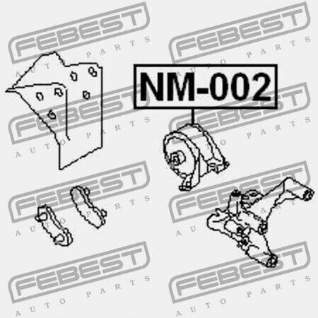 Right Hydraulic Engine Mount Nissan Primera P10 1990.02-1995.08 Jp 11210-90j01