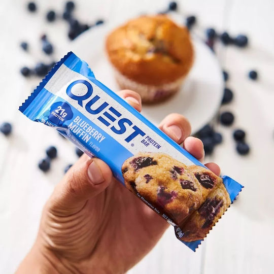 Quest Nutrition Μπάρα με 5gr Πρωτεΐνης & Γεύση Blueberry Muffin 60gr