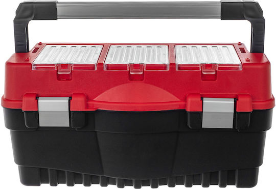 Kadax Pro Cutie de Unelte de Mână din Aluminiu cu Organizator de Capac