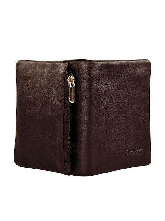 Leder Herrenbrieftasche Reise mit RFID Braun