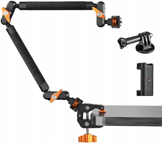 Kf Magic Arm Mounting Arm 22" + Super Clamp Crab Clamp 1/4 3/8 K&f Kf31.201