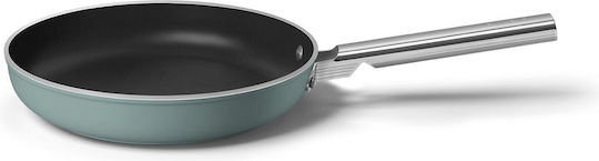 Smeg 50's Style Aluminum Pan with Ceramic Coating Emerald 28cm