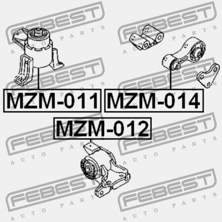 Left Engine Mount Cushion for Mazda 6 Wagon Gy 2002-2005 Eu Gjy0-39-070