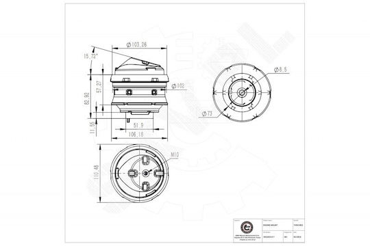 Suport Motor Fata Mercedes-Benz Clk Cls C-Class E-Class S-Class Slk 2032401417