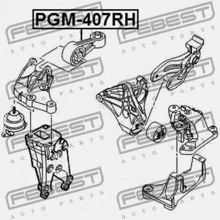 Suport Motor Dreapta Citroen C5 2008 1806.69