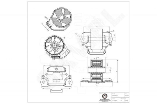 Предно Монтажно Стойка За Двигател Hyundai Elantra Iv I30 Kia Ceed Pro Ceed 219102h150