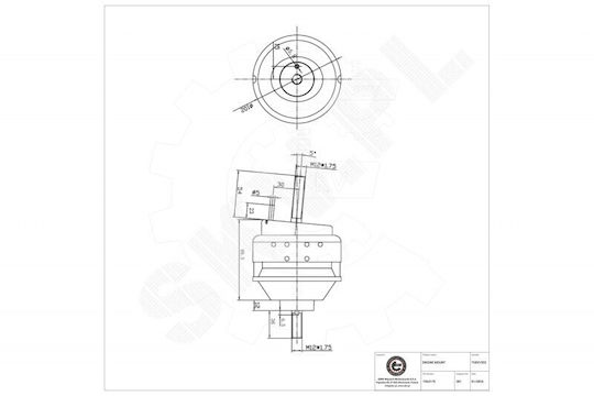 Right Engine Mount Ford Transit 7354179