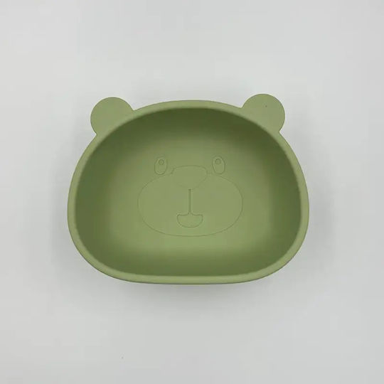 Pandaboo Children's Food Bowl Made of Blue Silicone