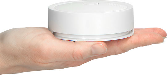 Alecto Set 3 Wireless 433 Mhz 85db Smoke Detectors 10-year Battery En14604 White