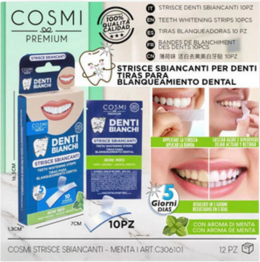 Cosmi Italia Teeth Whitening Strips 10 Pieces