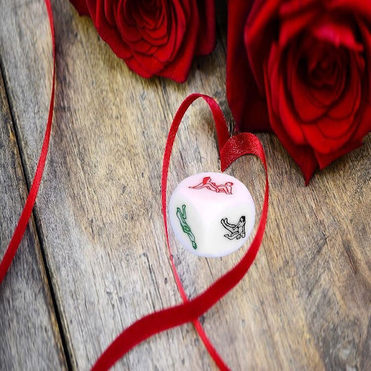 Lucky Lovers Ερωτικό Παιχνίδι Ζαριών SMD-ZS-310-WHITE-6