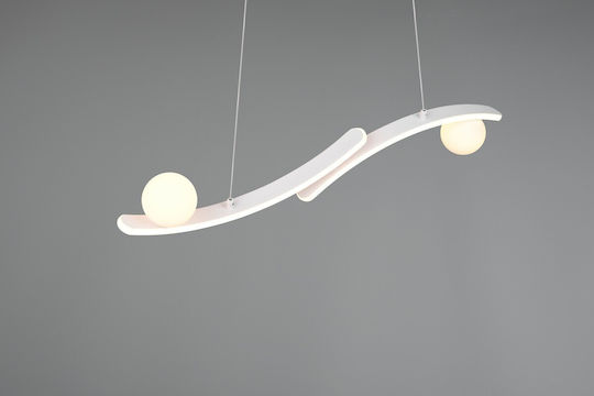 Trio Lighting Napoli Ceiling Light White LED