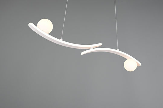 Trio Lighting Napoli Ceiling Light White LED