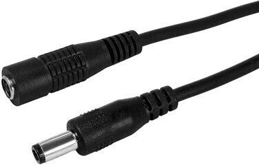 Powertech DC - DC Netzkabel 1,5m Schwarz CAB-H200