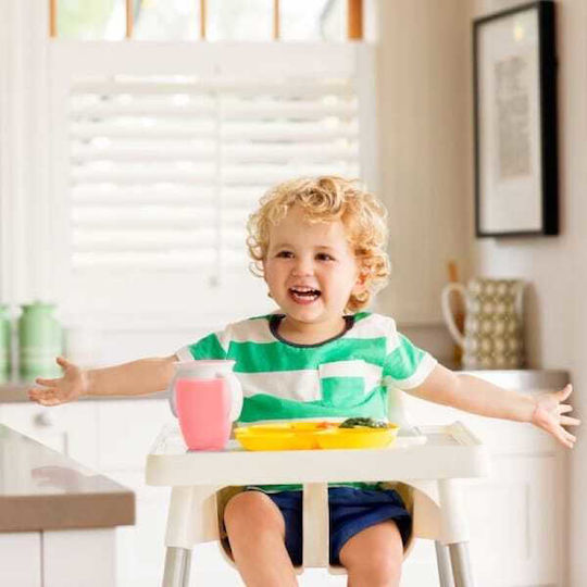 Munchkin Παιδικό Ποτηράκι Miracle 360° Trainer Cup από Πλαστικό Ροζ Pastel 207ml για 6m+