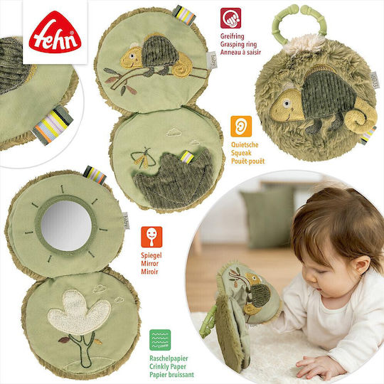Fehn Hanging Baby Toy for Cot and Stroller with Mirror for Newborns 00033611N 0025