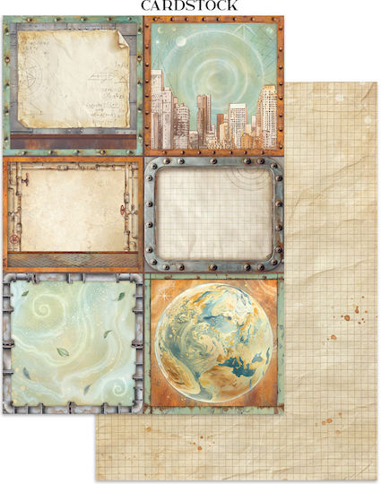 Junk Journal Stickers Cut-outs Backgrounds A New Beginning
