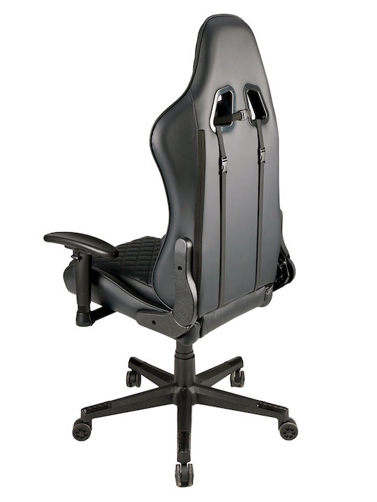 Gembird GC-03-BL Gaming Chair Artificial Leather with Adjustable Arms Black