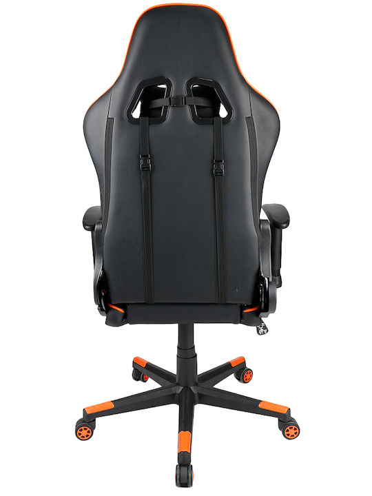 Gembird GC-03-BO Gaming Chair Artificial Leather with Adjustable Arms Black/Orange