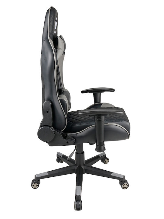 Gembird GC-03-BG Gaming Chair Artificial Leather with Adjustable Arms Black / Grey