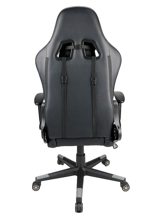 Gembird GC-03-BG Gaming Chair Artificial Leather with Adjustable Arms Black / Grey