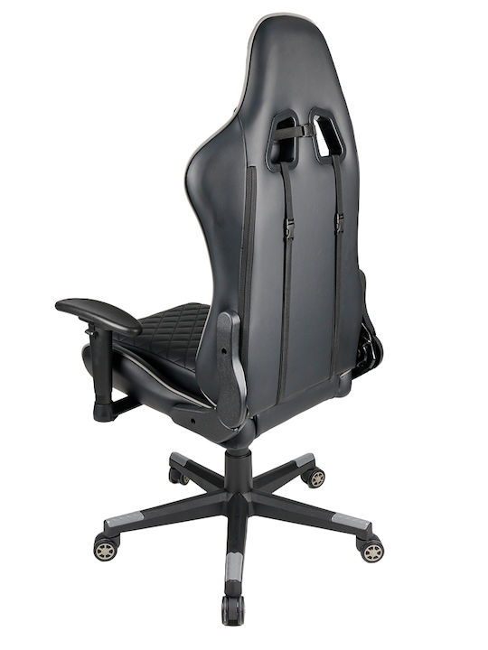 Gembird GC-03-BG Gaming Chair Artificial Leather with Adjustable Arms Black / Grey