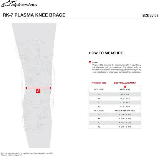 Alpinestars Наколенки Knee Rk-7 Plasma