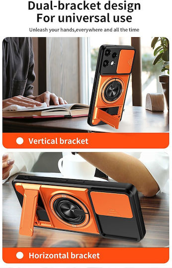 Handyhülle Nothing 3a Lite 5g Oem Harte Rückseite Pc+tpu Schwarz Stand