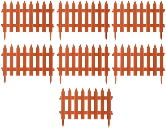 Prosperplast Πλαστική Μπορντούρα Κήπου με Λόγχες 35cm x 3.22m 7τμχ Prosperplast Πλαστική Μπορντούρα Κήπου με Λόγχες 35cm x 3.22m 7τμχ