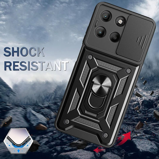 Techsuit Camshield Series Motorola Moto G77 G67 Blue