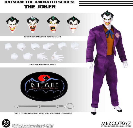 Batman Animated Series Action Figure 1/12 Joker 17 Cm
