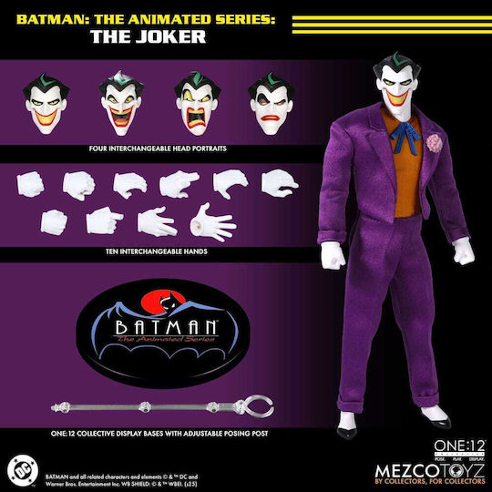 Batman Animated Series Action Figure 1/12 Joker 17 Cm