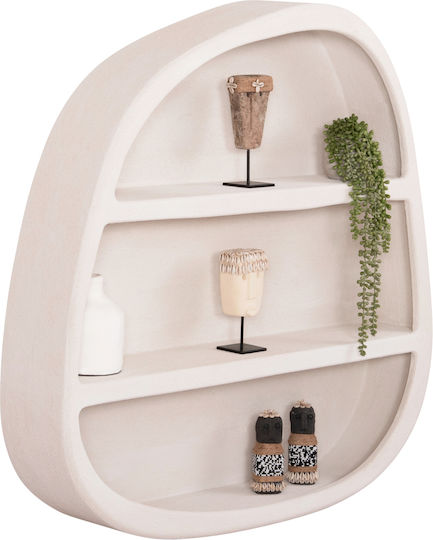 Bibliothek Santorini Ecru 95x18x100cm