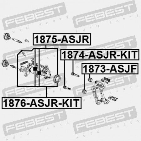 Επισκευή Πιστονιών Δαγκάνης Πίσω Φρένου Buick Encore 2013 At 13300861