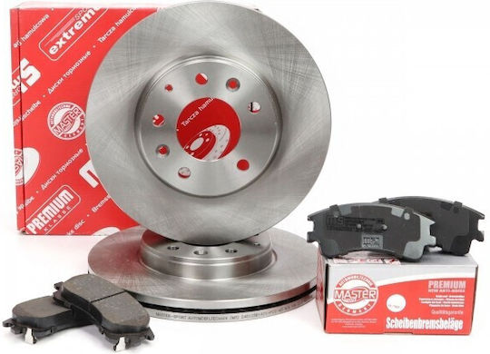 Master-Sport Brake Disc Set for Mazda 6 Gg 6 Gy