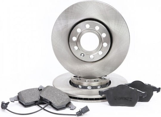 Set Bremsbelag Scheiben Vorderseite Audi A3 8l1 A4 8d2 A4 Avant 8d5 A6 4b2 C5 A6 Avant 4b5 C5 8e0615301r