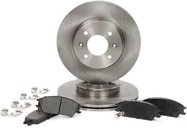 Set of Front Brake Discs for Hyundai Getz