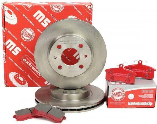 Set Discuri Și Plăcuțe De Frână Partea Din Față Lada 110 111 112 2110-3501070