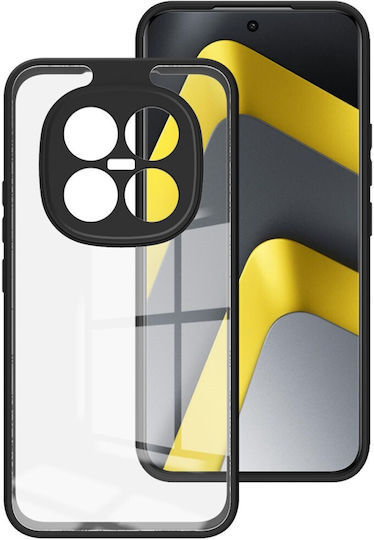 Imak Back Cover Plastic Transparent Poco M8